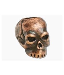 Schmuckatelli Classic Skull Bead Roman Copper Oxidized Pewter - ST-CRCO 1
