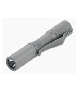 CWF Micro Click Stonewashed Titanium Click 4000k LED Custom Flashlight - CWF-CWF010 1