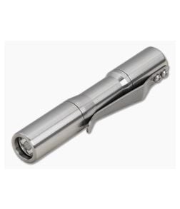 CWF Micro Click Satin Titanium 5000k 10440 Custom Flashlight - CWF-CWF016 1