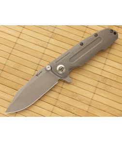 Reate Knives District 9 PLUS Dark Stonewash S35VN - RK-D9PLUS-02 1