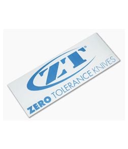 Zero Tolerance Knives Decal Large 12" x 4.5" - ZT-DECALZTLG 1