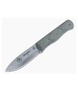 TOPS Knives D Fly 4.5 Canadian Bushcraft Bead Blast Finish - TP-DFLY45 1