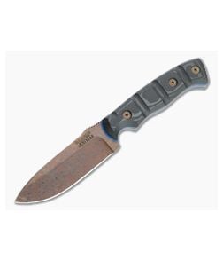 Dawson Knives Huntsman Arizona Copper 3V Two-Tone Carbon Fiber Fixed Blade - DK-64155 1