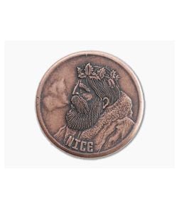 Shire Post Mint Naughty / Nice Krampus and Santa Decision Maker Coin Copper - SPM-DM-NN-CO 1