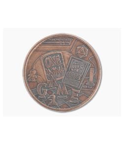 Shire Post Mint One More Game Decision Maker Copper Coin - SPM-DM-OMG-CO 1