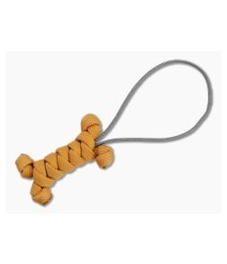 Backcountry Braids Dog Bone Paracord Lanyard - Mustard Yellow - BCB-DOGBONE-MY 1
