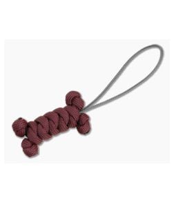 Backcountry Braids Dog Bone Paracord Lanyard - Burgundy - BCB-DOGBONE-BURG 1