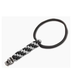 DPx Gear Mr DP Silver/Black Lanyard Antique Pewter Bead - DPX-DPLSB006 1