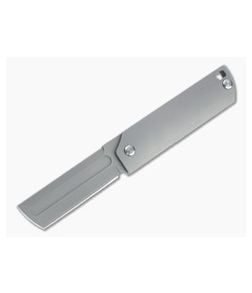 D Rocket Design MaximX Flipper Blasted M390 Titanium Frame Lock Folder 0033 - DRD-0033 1