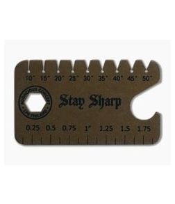 Audacious Concept Dog Tag Tool V3.0 Angle Finder Bronzed Titanium DT3-TIT-BRZ - AC-DT3-TIT-BRZ 1