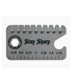 Audacious Concept Dog Tag Tool V3.0 Angle Finder Stonewashed Titanium DT3-TIT-STW - AC-DT3-TIT-STW 1