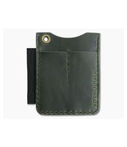 Hitch & Timber Duz All EDC Utility Wallet Antique Green Leather - HT-DUZALL-AG 1