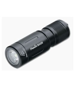 Fenix E02R Black 200 Lumen USB Rechargeable Keychain Flashlight - FF-E02RG2BK 1