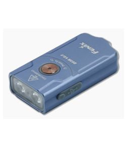 Fenix E03R V2.0 Blue Rechargeable Keychain Flashlight - FF-E03RV2BL 1