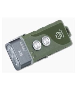 Rovyvon Angel Eyes E1 Army Green Flashlight Cool White (6500K) - RV-E1-GRN-6500K 1