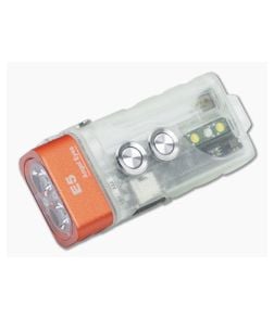 Rovyvon Angel Eyes E5 Orange Glow Flashlight Cool White (6500K) - RV-E5U-6500K 1