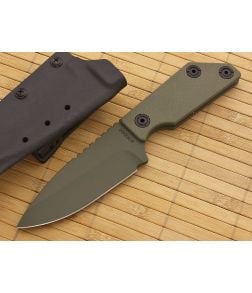 Strider EB-AC Fixed Spear Point Blade Green G10 Green Cerakote - SK-EB-AC-GG10G 1