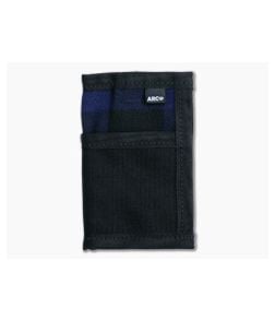 Arc Company The Edge XL Bi-Fold EDC Card Wallet Blue Buffalo Check - ARC-EDGE-XL-BL 1