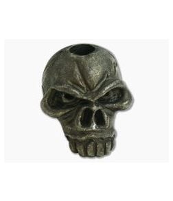Schmuckatelli Jumbo Emerson Skull Bead Black Oxidized Pewter - ST-EJB 1