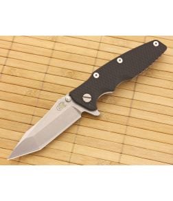 Hinderer Knives Eklipse Tanto Flipper Black G10 - HK-EK-BLK-35F 1