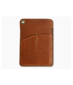 Hitch & Timber Engineer Caddy English Tan Leather EDC Utility Wallet - HT-ENGINEER-ET 1