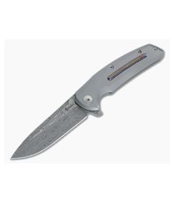 Reate Epoch Flipper Draupner Damasteel Mokuti - RK-EPOCH-V1-04 1