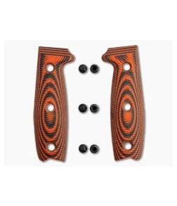 ESEE Orange/Black G10 3D Handles for ESEE 4 - ESEE4-3D-006 1