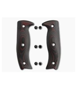 ESEE Blood Red/Black G10 3D Handles for ESEE 5 - ESEE5-3D-004 1