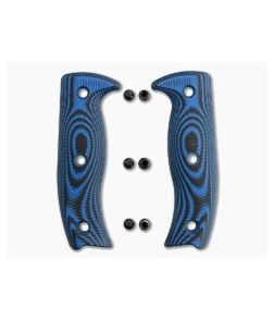 ESEE Blue/Black G10 3D Handles for ESEE 6 - ESEE6-3D-008 1