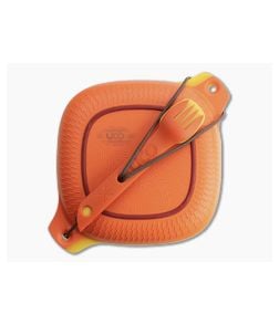 UCO Gear Six Piece Mess Kit w/ Switch Spork and Camp Cup Retro Sunrise - UCO-F-MK-CORE6PC-SUNRISE 1