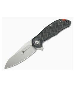 Steel Will Modus M390 Flipper Carbon Fiber F25-71 - SW-F25-71 1