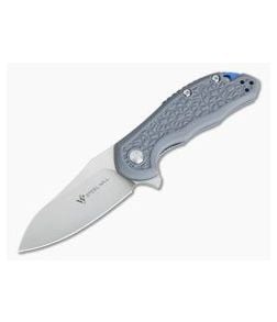 Steel Will Modus Mini Satin D2 Flipper Gray FRN F25M-14 - SW-F25M-14 1