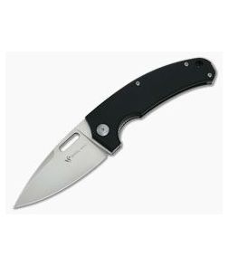 Steel Will Piercer Rumici Liner Lock Satin D2 Black G10 Folder F40-01 - SW-F40-01 1