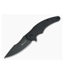 Steel Will Arcturus Flipper Black Stonewashed D2 Black G10 F55-03 - SW-F55-03 1