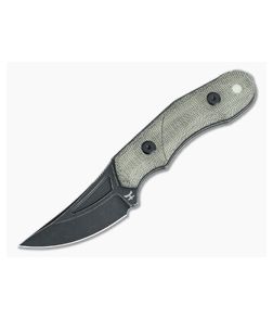 Audacious Concept Fanglet Magnacut Green Micarta - AC-FANG-GCM 1