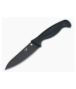 Spyderco Aqua Salt Black H1 Plain Edge FB23PBBK - SP-FB23PBBK 1
