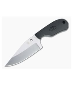 Spyderco Perrin Subway Bowie Satin LC200N Fixed Blade Neck Knife FB48PBK - SP-FB48PBK 1