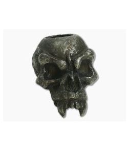 Schmuckatelli Fang Skull Bead Black Oxidized Pewter - ST-FB 1