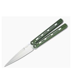 Protech FlyFather 2 Dual Tone Green Channel Handles - PT-FF2101-GREEN 1