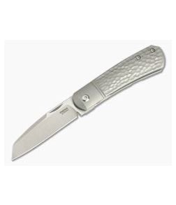 Pena Knives X Series Front Flipper Apache Bolstered Jigged Titanium - PK-FFA-JT 1