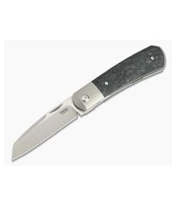 Pena Knives X Series Front Flipper Apache Bolstered Marbled Carbon Fiber - PK-FFA-MCF 1