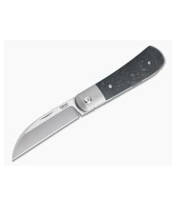 Pena Knives X Series Front Flipper Swayback Bolstered Marbled Carbon Fiber - PK-FFS-MCF 1