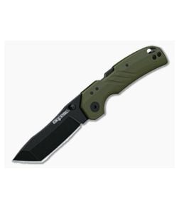 Cold Steel Engage Tanto Atlas Lock 3" Black Stonewashed 4116SS OD Green GFN Folder FL-30DPLT-BG - CS-FL-30DPLT-BG 1