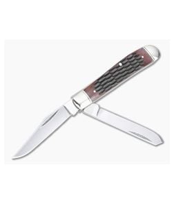 Cold Steel Traditional Mini Trapper Jigged Bone Slip Joint Folder - CS-FL-MTRPR-J 1