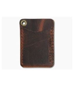 Hitch & Timber Flat Jacket Autumn Harvest Leather Minimalist Wallet - HT-FLATJACKET-AH 1
