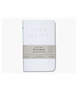 Field Notes Birch Bark White Graph Paper Notebooks 3-Pack FNC-60 - FN-C-60 1