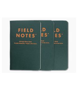 Field Notes Trailhead Edition Summer 2021 Ruled Memo Notebook 3 Pack FNC-51 - FN-C-51 1