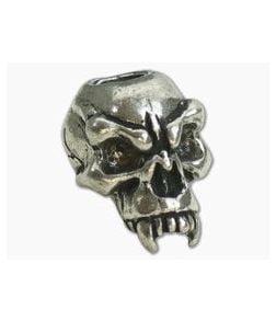 Schmuckatelli Fang Skull Bead Pewter - ST-FP 1
