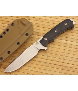 Hinderer FieldTac 5.5 Black G10 Stonewashed Kydex Sheath - HK-FTAC-004 1