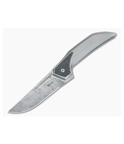 Reate Future Integral Knife Damasteel Carbon Fiber - RK-FUTURE-V10 1